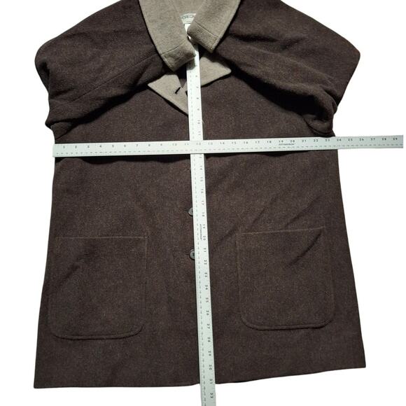 Forecaster of Boston Wool Coat Women’s Sz 14 Vintage Brown Blazer Style USA Made - Picture 4 of 11